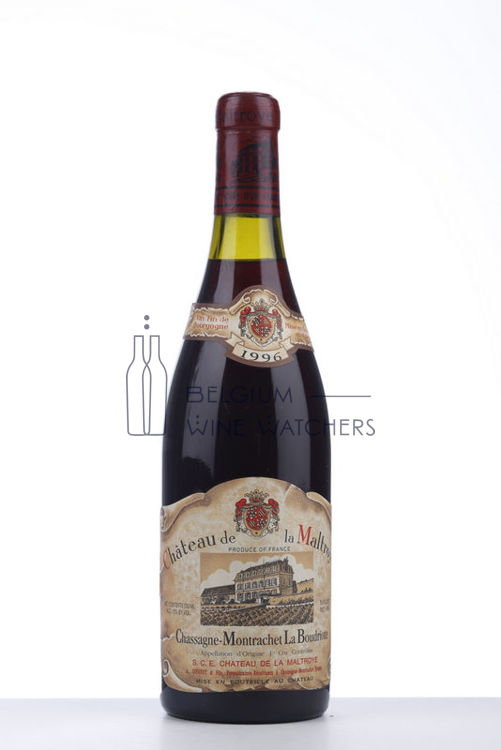 Afbeeldingen van 1996 CHASSAGNE MONTRACHET ROUGE LA BOUDRIOTTE